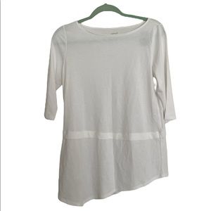 Pure Jill J.Jill White XS T-shirt Sz XS New